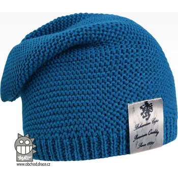 Čepice Pletená čepice Dráče - Colors 17, modrotyrkysová Barva: Modrá, Velikost: 56-58