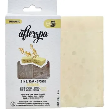 Mýdlo AfterSpa Oatmeal Soap Sponge multifunkční mýdlová houba 120 g (741021003365)