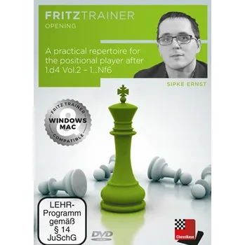 Šachy ChessBase A practical repertoire for the positional player after 1.d4 Vol.2 – 1…Nf6, Sipke Ernst - verze ke stažení (anglicky)