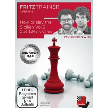 Šachy ChessBase How to slay the Sicilian Vol.3. - 2...e6 and others, Roeland Pruijsses - verze ke stažení (anglicky)