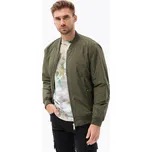 Pánská bomber bunda - V2 C538 Barva: Olivová, Velikost: S