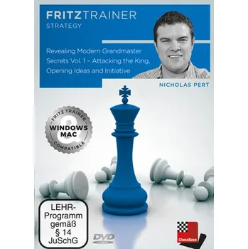 Šachy ChessBase Revealing Modern Grandmaster Secrets Vol. 1 – Attacking the King, Opening Ideas and Initiative, Nicholas Pert - verze ke stažení (anglicky)