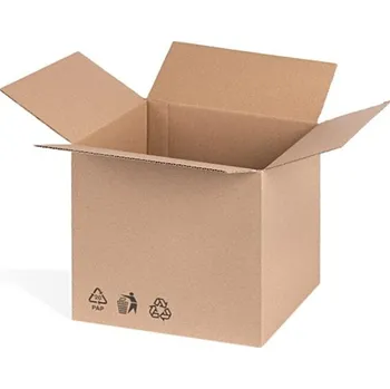 Obalový materiál Kartonová klopová krabice 3VL 255×235×240 mm