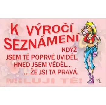 Žertovný předmět K výročí seznámení