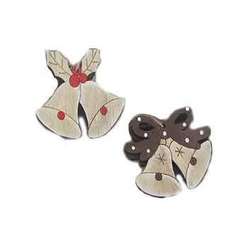 Vánoční ozdoba Zvoneček k zavěšení /2ks čislo: 2