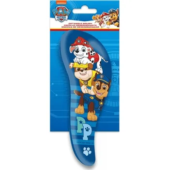 hřeben Tlapková patrola hřeben na vlasy 9 x 17 x 3 cm modrý