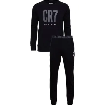 Pánské pyžamo Fan-shop Pánské pyžamo CR7 Long fullblack velikost: XXL