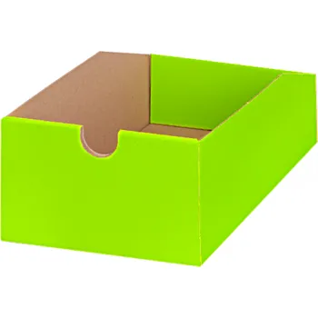 Archivační box Šuplík zelený malý "trojbox"