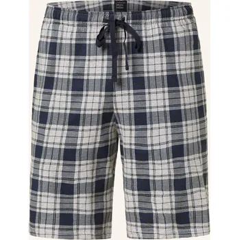 Schiesser Pánské Pyžamové Šortky Mix+Relax, tmavě modrá /...