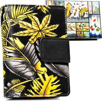 Peněženka Velká, vertikální dámská peněženka z přírodní kůže Barva (Varianta): 19