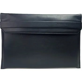 Obal na doklad Kožené pouzdro na notebook Poky 15 hladká Barva: Černá