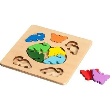 Hlavolam Hlavolam motyli a dinosauri