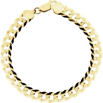 Náramek Pozlacený stříbrný náramek - pancer - AP539-7422