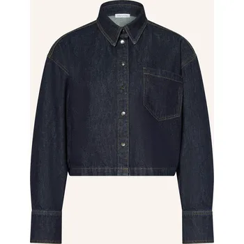 Mrs & Hugs Dámská Džínová Halenka, tmavě modrá, 42