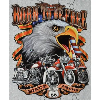 Plechová cedule Retro plechová cedule - Route 66