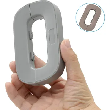 Nábytkové kování Interex Zámek chladničky SAFES / Šedý