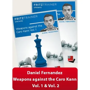 Šachy ChessBase Weapons against the Caro Kann Vol. 1 & Vol. 2, Daniel Fernandez - verze ke stažení (anglicky)