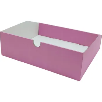 Úložný box Šuplík lila velký "trojbox"