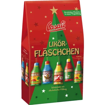 Čokoláda Casali Likérové lahvinky 205 g