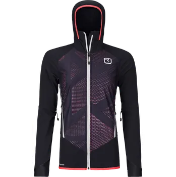 Dámská větrovka Ortovox Col Becchei Jacket W Velikost: XL / Barva: black raven