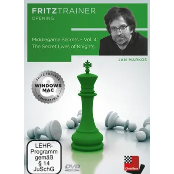 Šachy ChessBase Middlegame Secrets Vol.4 - The Secret Lives of Knights, Jan Markos - verze ke stažení (anglicky)