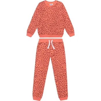 Dívčí tepláková souprava - Winkiki WTG 12080, lososová Barva: Lososová, Velikost: 128