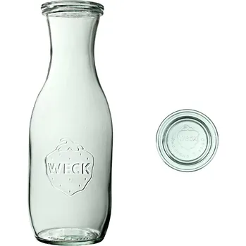 Zavařovací sklenice TOMGAST Sklenice WECK Karafa 1062 ml s víčkem 6 ks