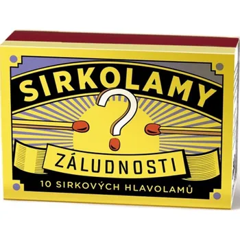 Hlavolam Sirkolamy Záludnosti - 10 sirkových hlavolamů