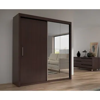 Šatní skříň FALCO Šatní skříň Petra 200 wenge