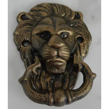 Klepadlo Litinové klepadlo na dveře se lvem