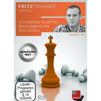 Šachy ChessBase A Complete Guide for Black against the Anti-Sicilian, Robert Ris - verze ke stažení (anglicky)