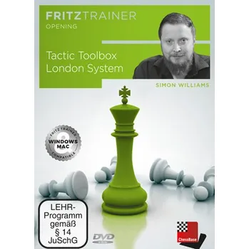 Šachy ChessBase Tactic Toolbox London System, Simon Williams - verze ke stažení (anglicky)