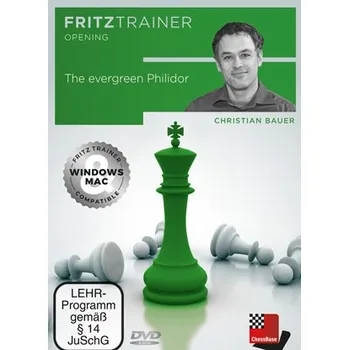 Šachy ChessBase The evergreen Philidor, Christian Bauer - verze ke stažení (anglicky, německy)