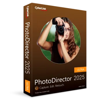 Grafický software CyberLink PhotoDirector 2025 Ultra, for Windows-čeština do programu
