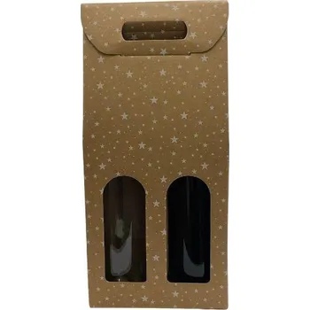 Obal na dvě lahve "Hvězdičky"
