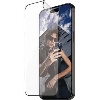 PanzerGlass Ultra-Wide Fit Matrix hybridní sklo iPhone 15 Pro Max antibakteriální