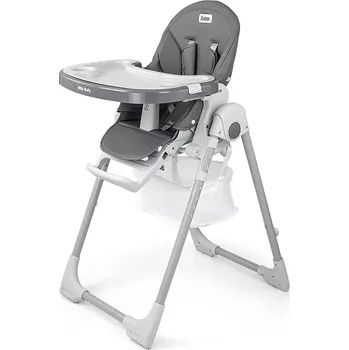 Jídelní židlička Milly Mally Jídelní židlička Bueno Grey