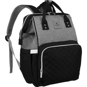 Městský batoh Dámský batoh na maminku Barva: černá || šedá