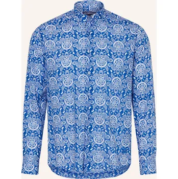 Pánská košile Vilebrequin Pánská Košile Caracal Slim Fit, modrá / bílá, 40