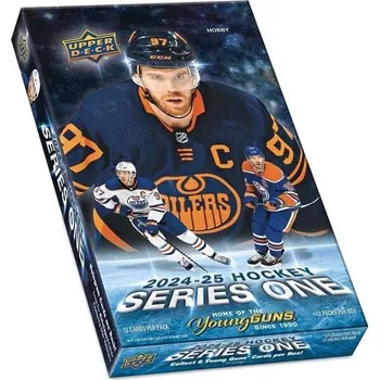 Sběratelská karetní hra 2024-25 Upper Deck Series 1 Hockey Hobby Box