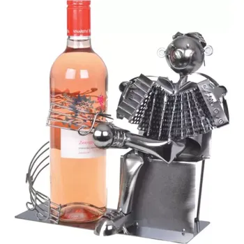 Stojan na víno Harmonikář - stojan na víno