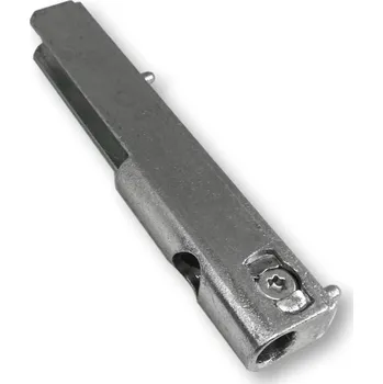 pant MACO Spodní pant křídlová část pro plastová okna a balkonové dveře stříbrný