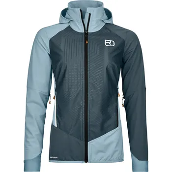 Dámská větrovka Ortovox Col Becchei Jacket W Velikost: S / Barva: glacier grey