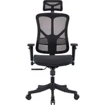 Ergonomická kancelářská židle GEMINI JNS-526, černá