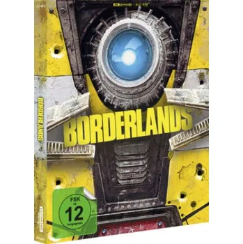 Blu-ray film Borderlands, 1 4K UHD-Blu-ray + 1 Blu ray (Limited Steelbook) – Eli Roth,Cate Blanchett,Kevin Hart,Jamie Lee Curtis (EN)