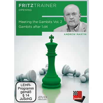 Šachy ChessBase Meeting the Gambits Vol.2 - Gambits after 1.d4, Andrew Martin - verze ke stažení (anglicky)