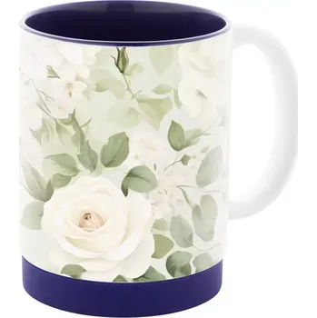 MultiColour Plus hrnek na sublimaci - modrá / bílá - AP862012-06