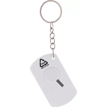 Parcelo přívěšek na klíče s nožíkem na papír - bílá - AP809622-01