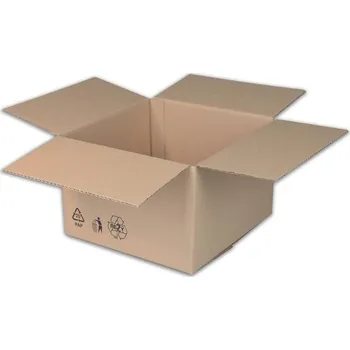 Obalový materiál Kartonová klopová krabice 3VL 500×400×200 mm