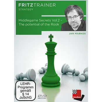 Šachy ChessBase Middlegame Secrets Vol.2 - The Potential of the Rook, Jan Markos - verze ke stažení (anglicky)